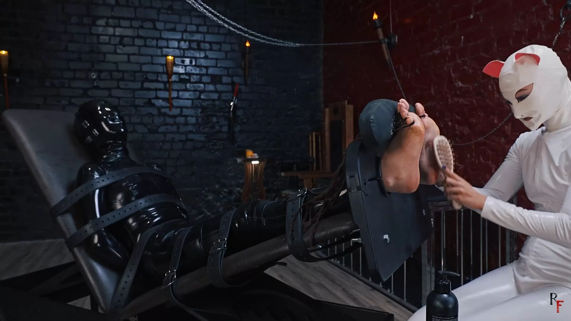 RFStudioProduction – Latex Games in Black and White Suits – Penelopa Enjoys An.webp