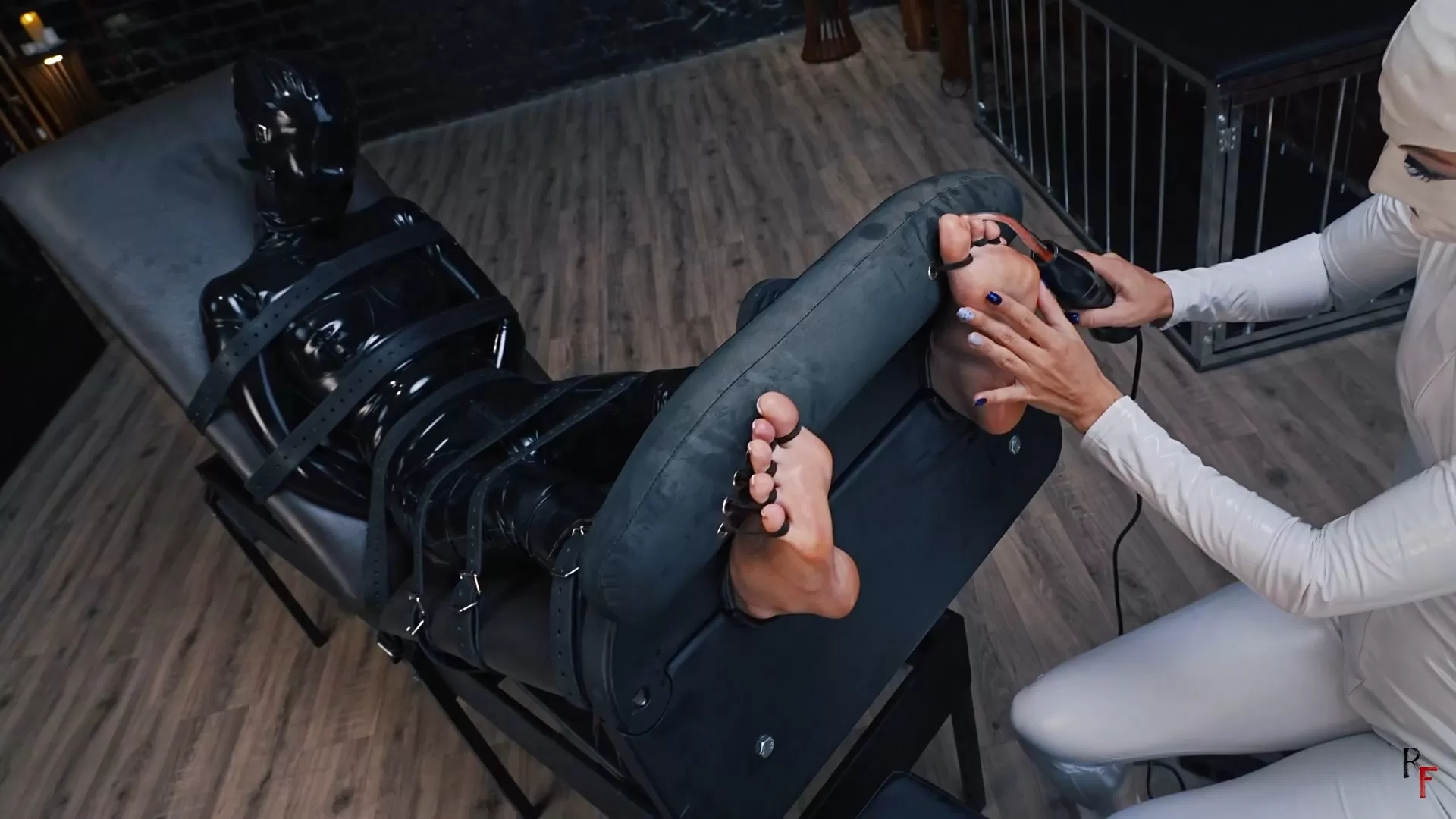 RFStudioProduction – Latex Games in Black and White Suits – Penelopa Enjoys An.webp