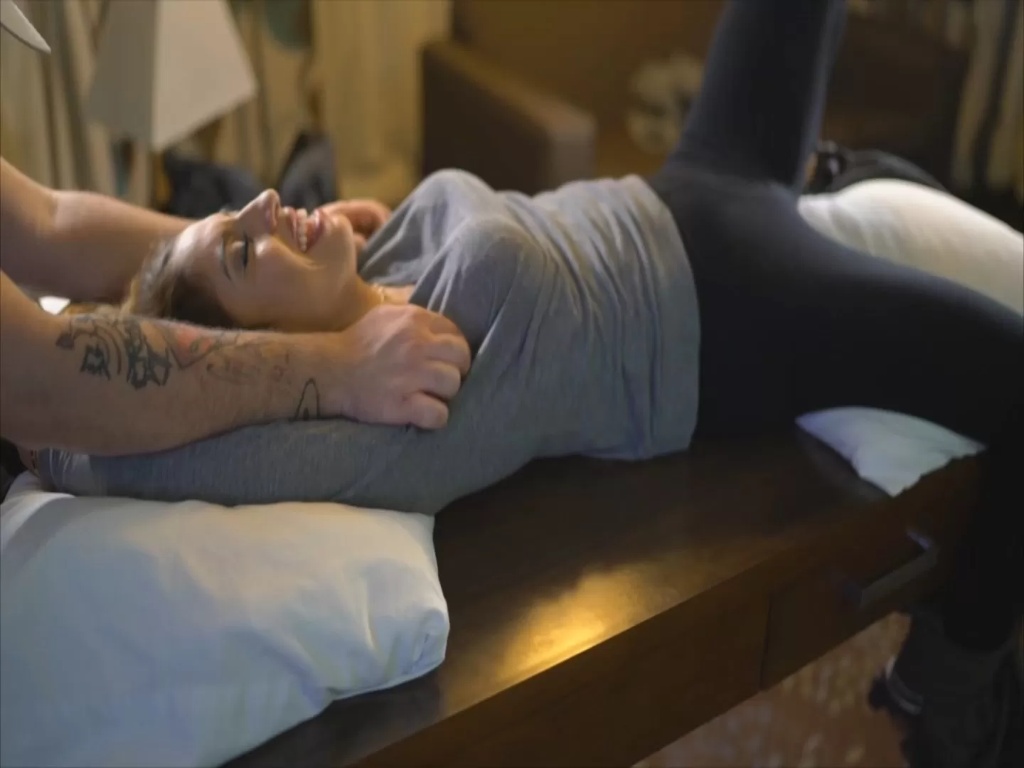 TheTickleRoom - Iris The Body Building Waitress Tickled (Select Focus Series).mp.webp