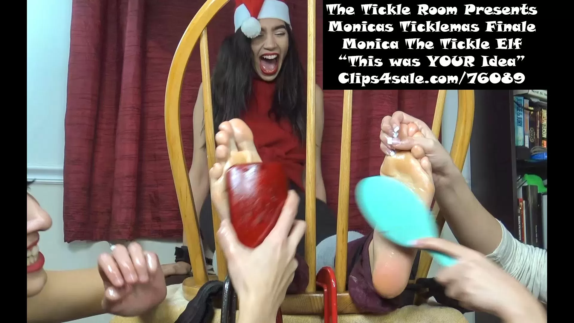TheTickleRoom - Monicas Ticklemas Finale Monica The Tickle Elf This Was Your Ide.webp