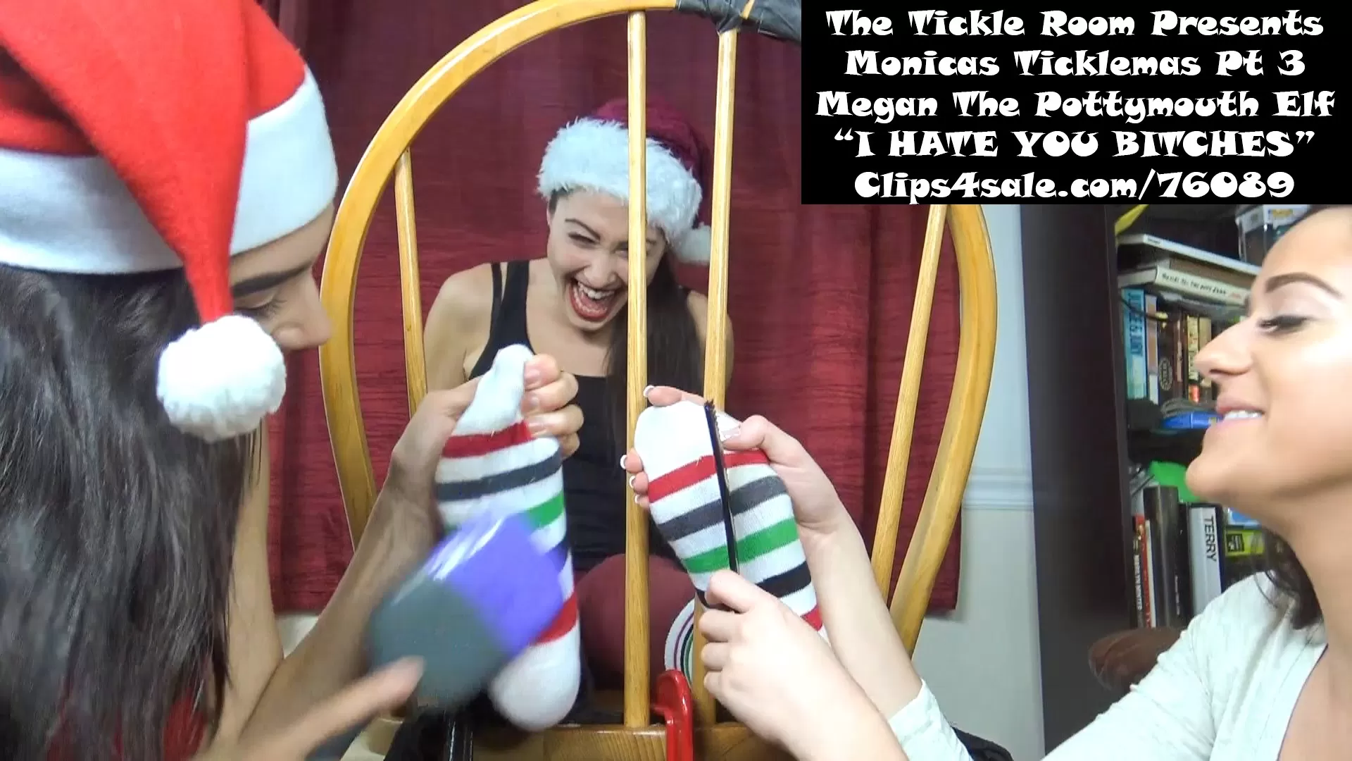 TheTickleRoom - Monicas Ticklemas Pt 3 Megan The Pottymouth Elf I HATE YOU BITCH.webp
