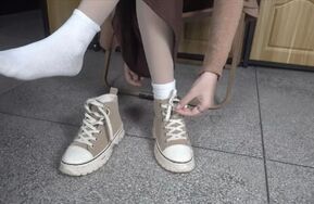 【南国足艺】TK思薇40码大脚丫，随意把玩抚摸