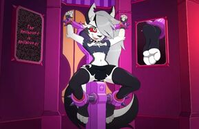 CAROO互动动画《 Loona's Time to Shine》极恶老大地狱犬女孩露娜