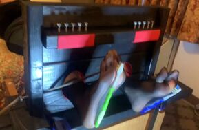 TheDevilsFootstool – Bella Toe-Tied and Tickled